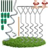 6 Pcs 15.7in Spiral Tree Stake Kits Tree Stakes and