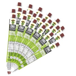 Original - Iowa Smoked Recipe, Sogo Snacks, Sugar Free Beef Jerky, Non-GMO Grass Fed Beef Sticks. No Nitrates, Gluten, Soy, MSG, Dairy, or Nuts. Paleo, Whole30, & Keto Snack (Original-ISR, 24 Cnt)