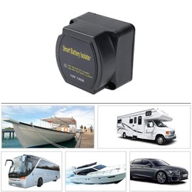 Yoiimiya 12V 140Amp Smart Isolator Voltage Relay VSR Smart Switch for Car ATV UTV Boats RV's