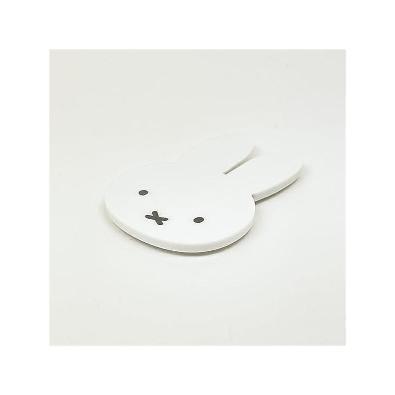 Miffy Miffy Face Acrylic Magnet, White
