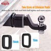 6 Pack - Multiple Size Combination，2 Inch Hitch Receiver Silencer