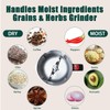 Grain Grinde For Kitchen,Electric Spice Grinders Comes With 3 Removable