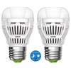 Sansi 2Pack SANSI Dusk to Dawn LED Light Bulbs A15