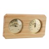 Wooden Sauna Thermometer Hygrometer 2 in 1 Humidity Temperature Measurement
