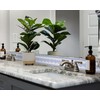 FLFK Mirror Frame Border - Floral Peel and Stick Wall