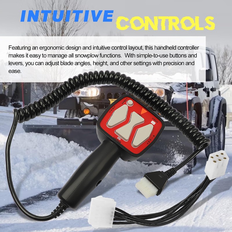 Snowplow Handheld Controller Fit for Western 56462 | SAM 1306902