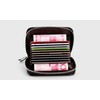 ZOONAI Accordion Wallet RFID Blocking Leather Credit Card Holder Case