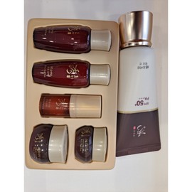 beautiful Sooryehan Hyobidam Fermented Sun Cream SPF50+/PA+++ 100ml [Moisturizing Anti-Aging Sunscreen] Receive one Sooryehan Fermented Travel Size as a gift with purchase / 수려한 효비담 발효 선크림 SPF50+/PA+++ 100ml [촉촉하게 발리는 안티에이징 선] 구매시 수려한 발효여행용 증정 1개