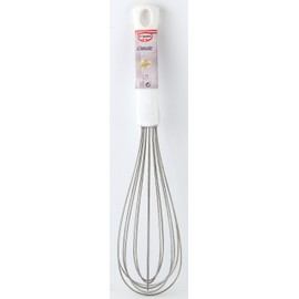 Dr. Oetker Schneebesen 30 cm, Ballonschneebesen mit Rührdrähten aus rostfreiem Edelstahl, hochwertiger Rührbesen mit engmaschigen Rührbögen - spülmaschinengeeignet, Menge: 1 Stück