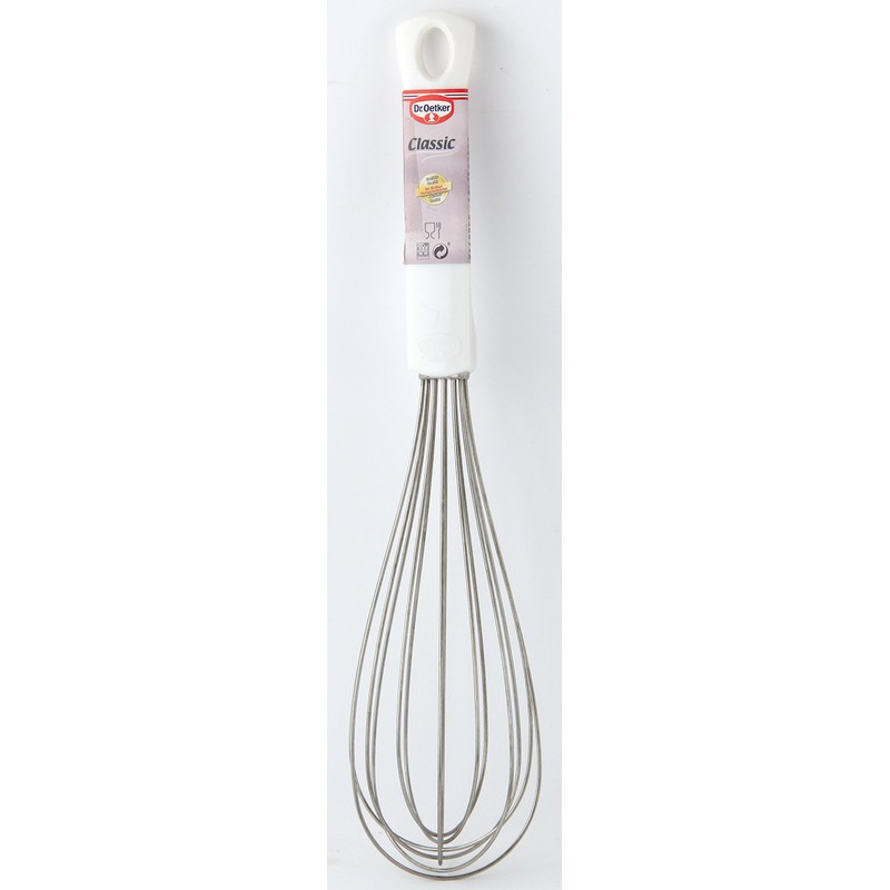 Dr. Oetker Schneebesen 30 cm, Ballonschneebesen mit Rührdrähten aus rostfreiem