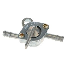 POFET 2pcs Fuel Gas Valve Petcock Tap 3Port Shut Off Swtich Pump for ATV Quad Dirt Bike