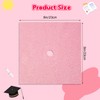 24 Pieces Glitter Cardstock for Grad Caps, DIY Grad Cap