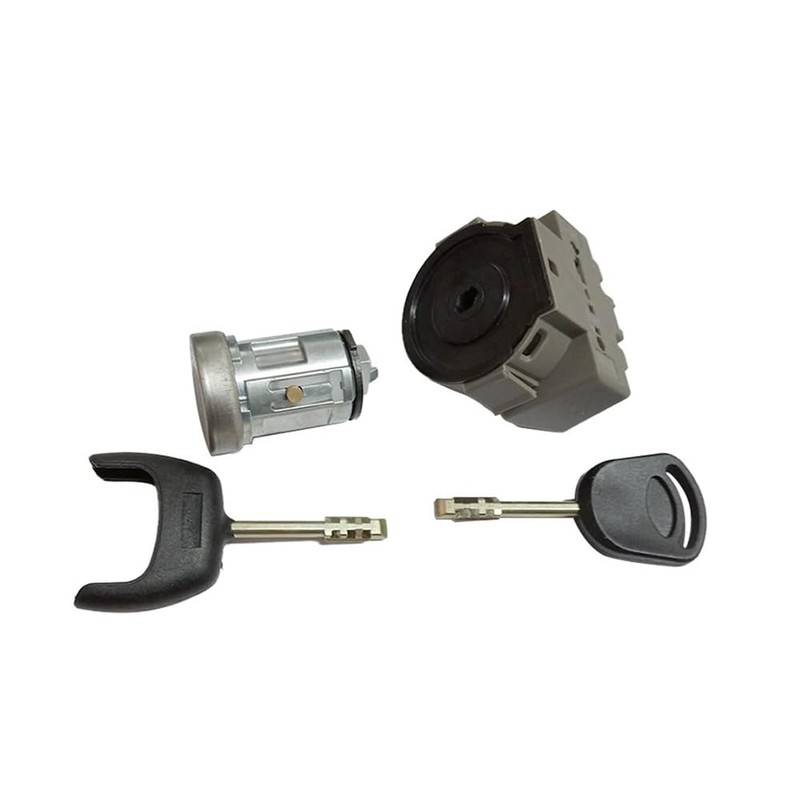 Ignition Switch Lock Barrel Set Cylinder Compatible With Ford Transit