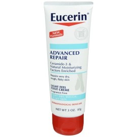 Eucerin Advanced Repair Foot Cream Fragrance Free 3 OZ