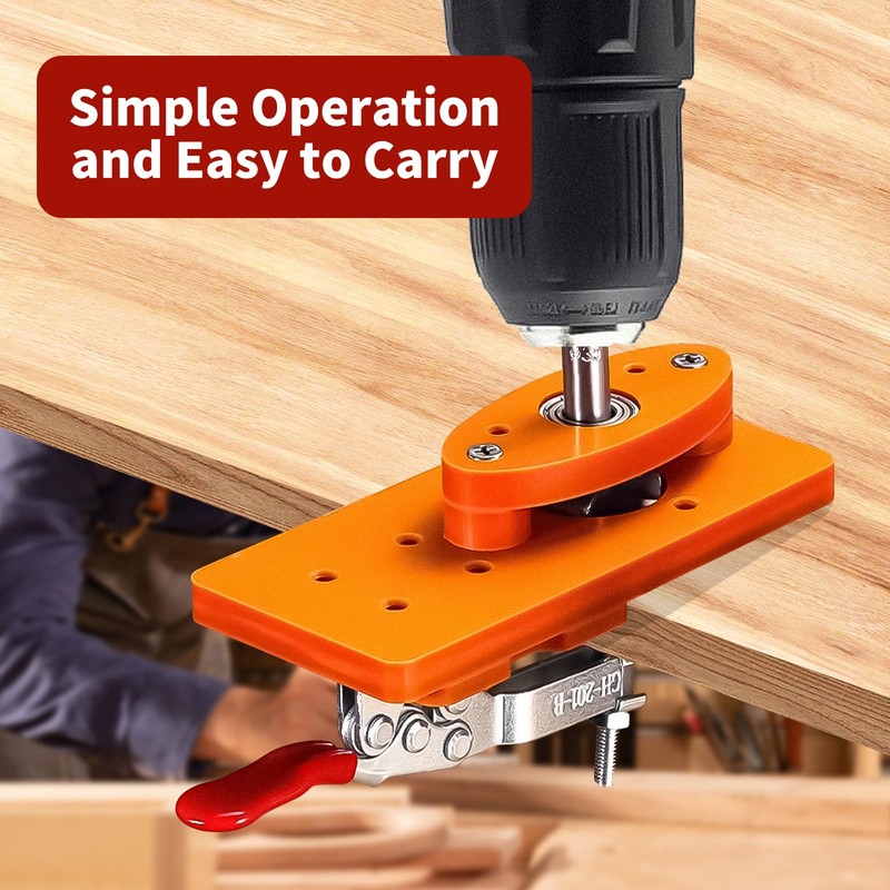 35 mm Hinge Drilling Template, Hinge Drilling Gauge Set, with
