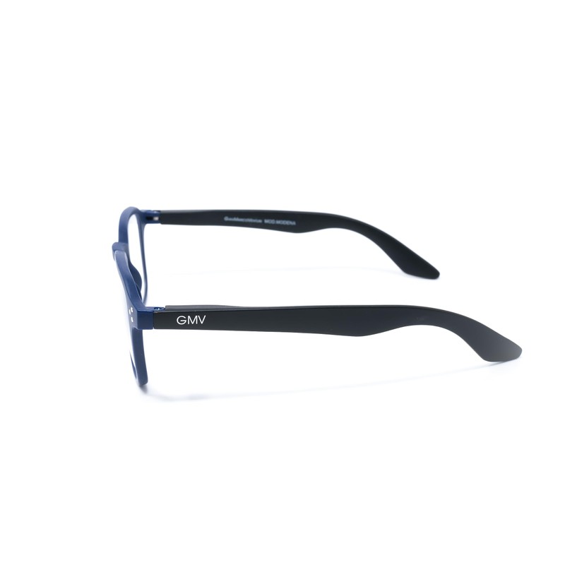 Gian Marco Venturi Unisex Modena Lesebrille, Blau-Schwarz, One Size