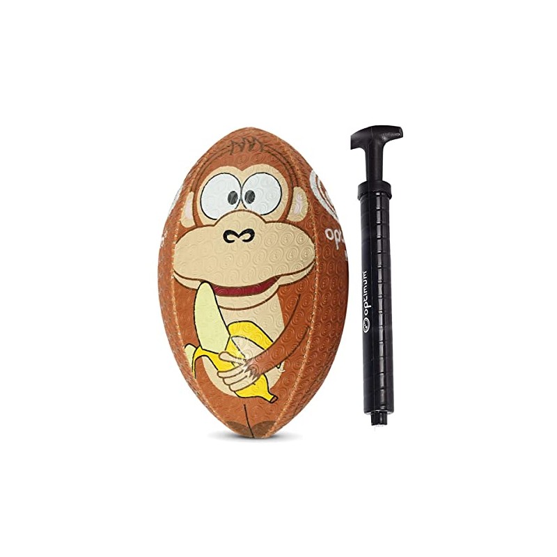 Optimum Monkey Rugby Ball - Balanced and Responsive for Accurate