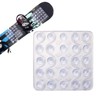 Spike Stomp Pad, Clear Anti-Slip Snowboard Stomp Pads Mat Snowboard