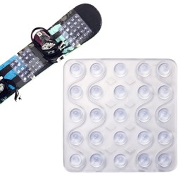 Spike Stomp Pad, Clear Anti-Slip Snowboard Stomp Pads Mat Snowboard Grip Pad for Snowboarding