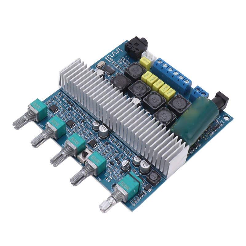Subwoofer Amplifier Board High Power Bluetooth Audio Amp DC12V‑24V 2.1