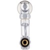 Kakudai 0103Q/100 Crank Thermostat, Single Lever, 2-Handle Mixing Plug, Avoiding
