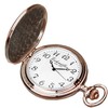 Eichmüller Savonnette Copper Quartz 45 mm Pocket Watch Hinged with