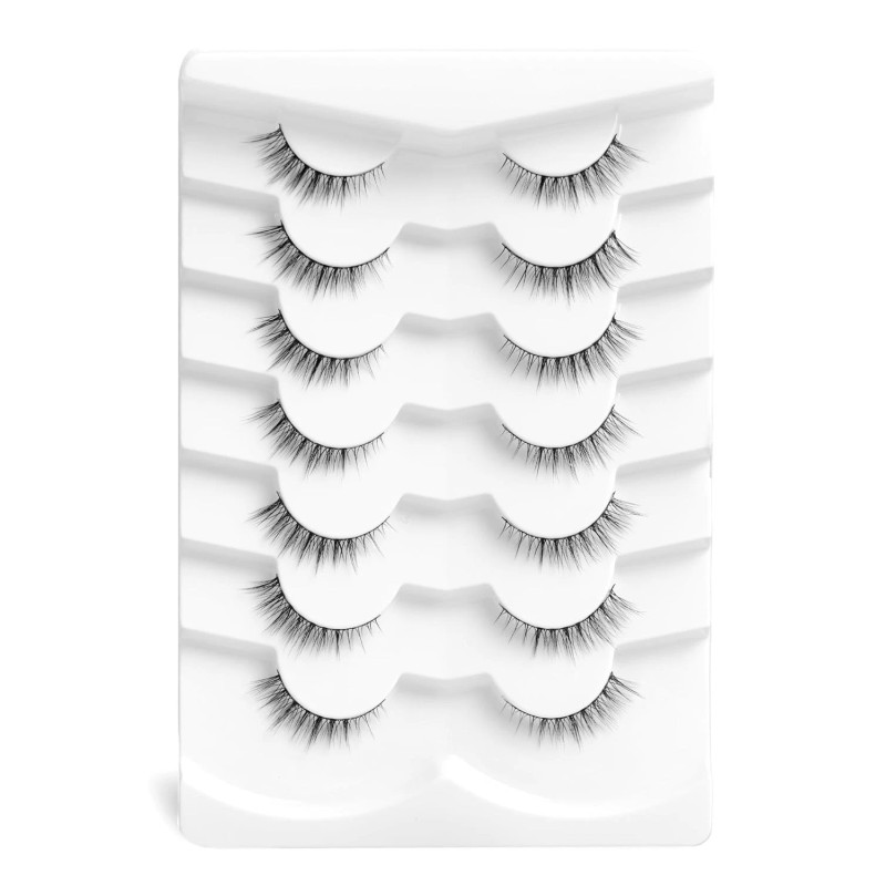 Ukrizi Natural Lashes Natural Eyelashes Short Eyelashes Natural Look False