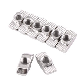 50-Piece T-Nuts Sliding Nuts T-Nut Hammer Head Nut for Aluminium Extrusion Profiles According to European Standard (EU30-M4 x 15.5 x 8)