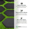 Garden Central 10 Pack 13" x 15" Stomp Hex Decorative