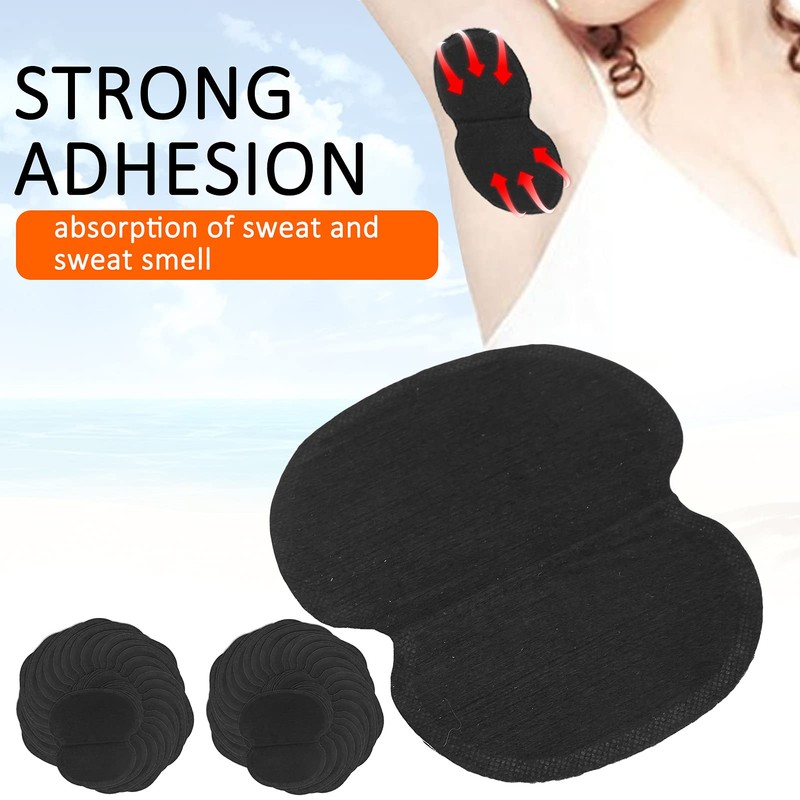 60 pieces underarm sweat pads for women and men, armpit