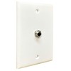DIYTECH 1/4 Jack Audio Wall Plate - 6.35mm 1/4 TRS