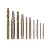 OEMTOOLS 24373 10-Piece Spiral Extractor and Drill Bit Combo Pack,