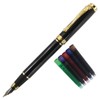 Gullor Mother of Pearl Push-In Style Fountain Pen with a