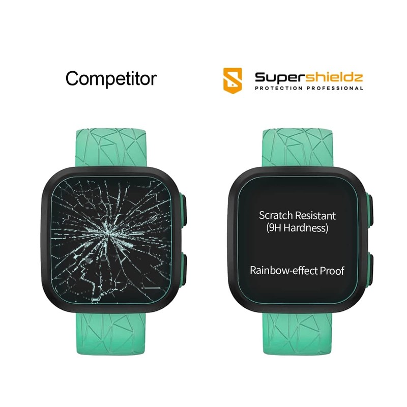 Supershieldz (2 Pack) Designed for Garmin Bounce Tempered Glass Screen