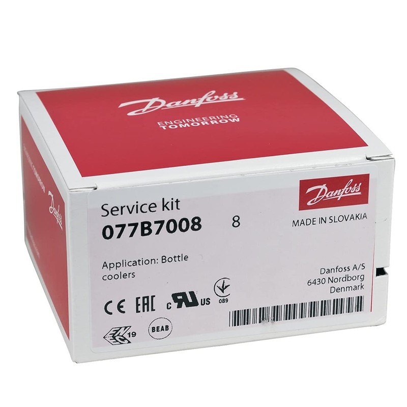 Danfoss 077B7008 Universal Thermostat No. 8 Temperature Controller Cooling Thermostat
