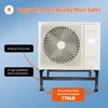 WeCooper Mini Split Ground Stand for 9000-60000BTU, Heavy-Duty Condenser Stand,
