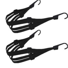 2 Pcs Luggage Straps Bike Elastic with Hooks Bungee Rack Luggage Straps Ties Bicycle Luggage Rope for Motorcycle and Bike