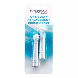 Conair Electric Toothbrush Replacement Heads Interplak By Conair Opticlean 2 Each