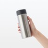 MUJI 44593769 Stainless Steel Insulated Bottle, Approx. 11.8 fl oz