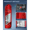 Nilight Taillight Assembly Compatible with 2015 2016 2017 2018 2019