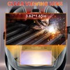 JustHot Welding Helmet Auto Darkening Welding Hood Solar Powered True