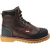 Cactus Men's 6278 Dark Brown Leather Work Boot Size 10