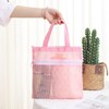 1Pc Mesh Shower Caddy Bag, Quick Dry Tote Bag with