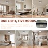 YELIOLED 6 Pack 12 Inch LED Flush Mount Ceiling Light