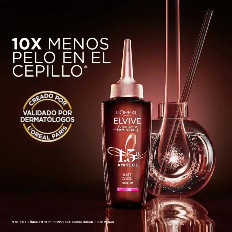 L'Oréal Paris Sérum capilar anti quiebre con 1.5% Aminexil Elvive
