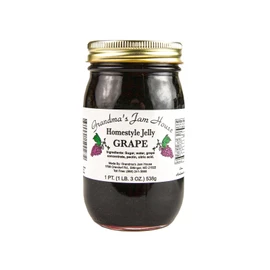 Homestyle Grape Jelly - One Pint - Grandma's Jam House