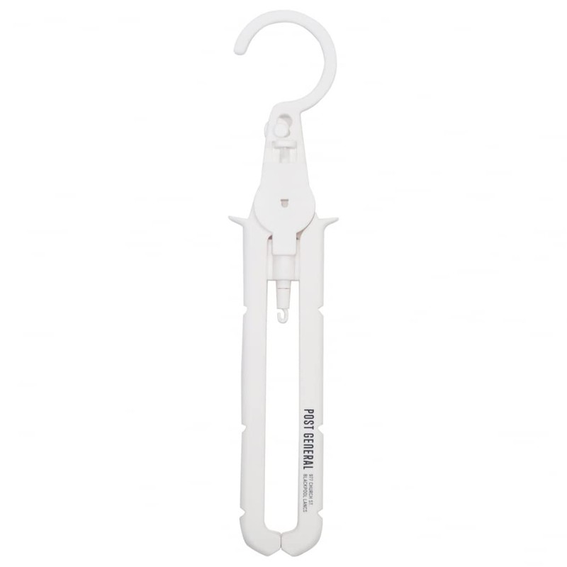 Post General Gimmick Hanger Pack Two White 982070003 Camping Interior