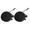 2PCS Front Bumper Tow Hook Cover 5E0807241 Replacement For OCTAVIA