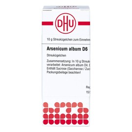 DHU Arsenicum album D6 Scattered Balls 10 g Globules