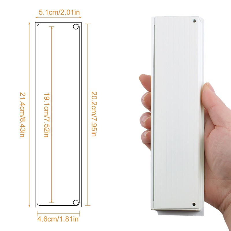 MOROBOR Zinc Alloy Flush Pull Handles, 2pcs Embedded Sliding Door